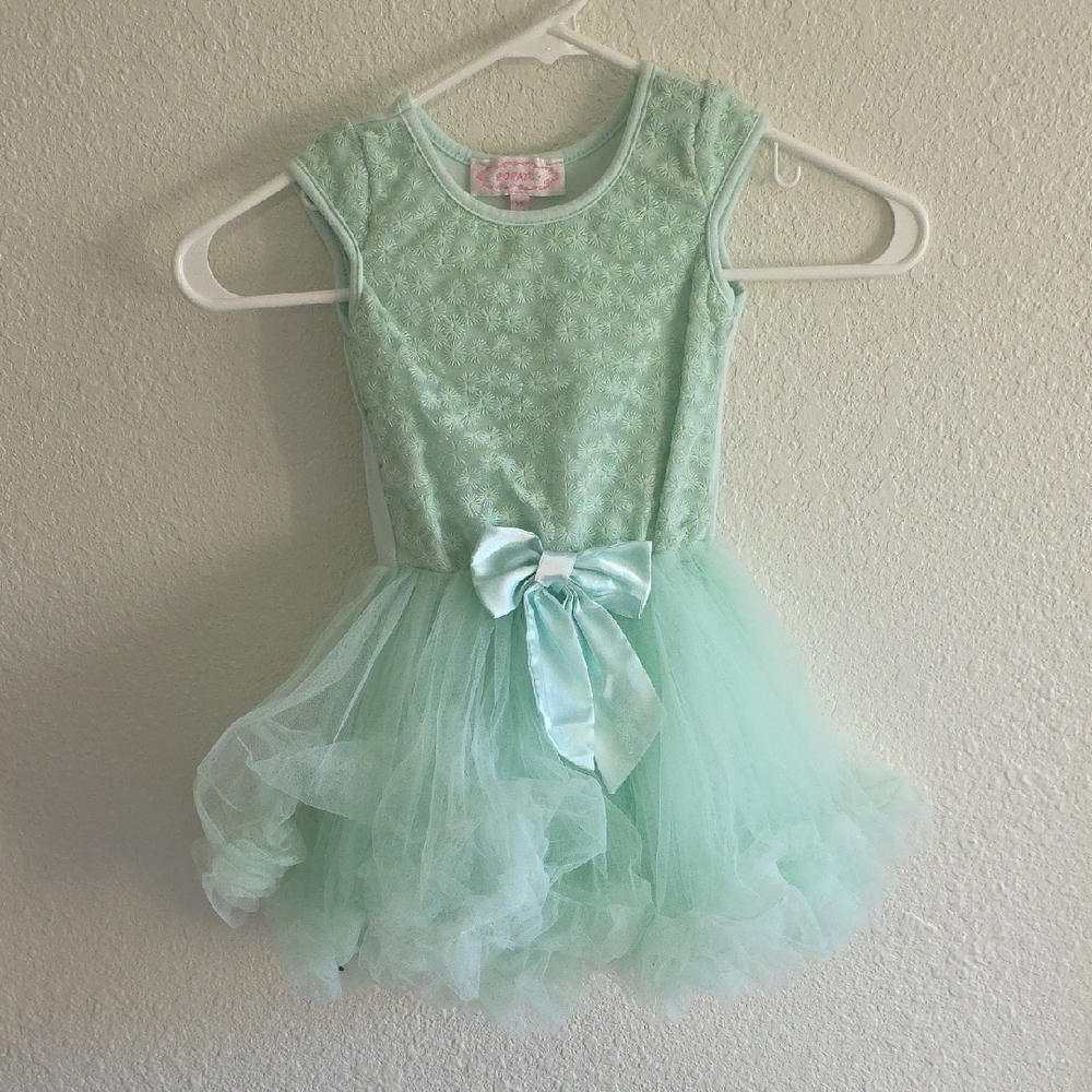 Mint Green Kids Costume Dress